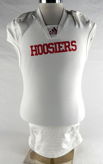 Indiana Hoosiers Blank Game Issued White Jersey Football 1AC 189