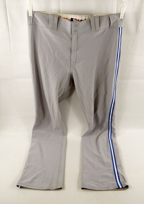 2014 Toronto Blue Jays AJ Jimenez #6 Game Used Grey Baseball Pants 39 927