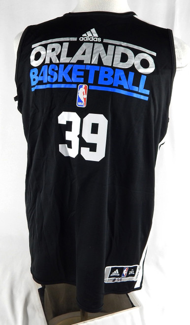 2012-13 Orlando Magic #39 Game Used Black Practice Jersey 2XL DP89413