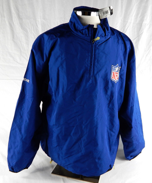 2000s NFL Football Team Issued Blue Sideline Jacket L 920
