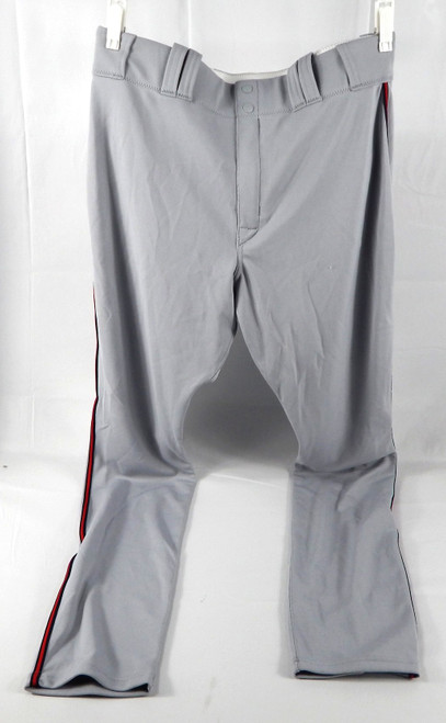 2017 Cleveland Indians Mike Clevinger #52 Game Issued Grey Pants Negro League 7