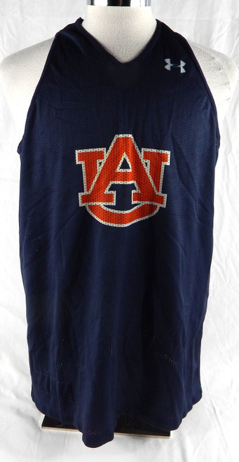 Auburn Tigers #22 Game Used Navy Practice Jersey Basketball L 173