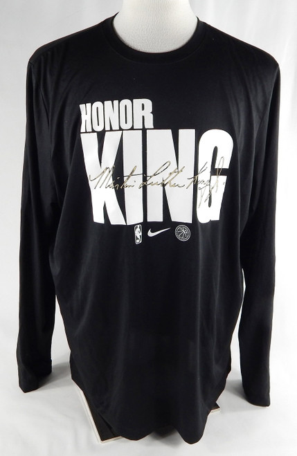 2024-25 Detroit Pistons Paul Reed #7 Game Used Black Shirt Martin Luther King 0