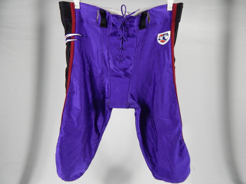 Detroit Fury #75 Game Used Purple Pants Arena Football XXXL 489