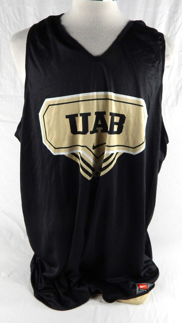 2000s UAB Blazers #15 Game Used Black Practice Jersey Basketball 4XL 240