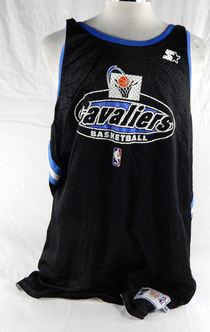 1997-98 Cleveland Cavaliers #16 Game Issued Black Practice Jersey XXL 253