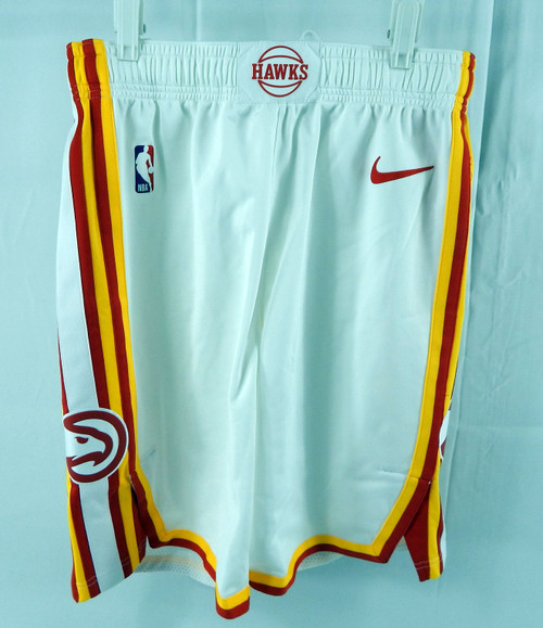 2020-21 Atlanta Hawks Kevin Huerter #3 Game Used White Shorts Pacman L 36 791