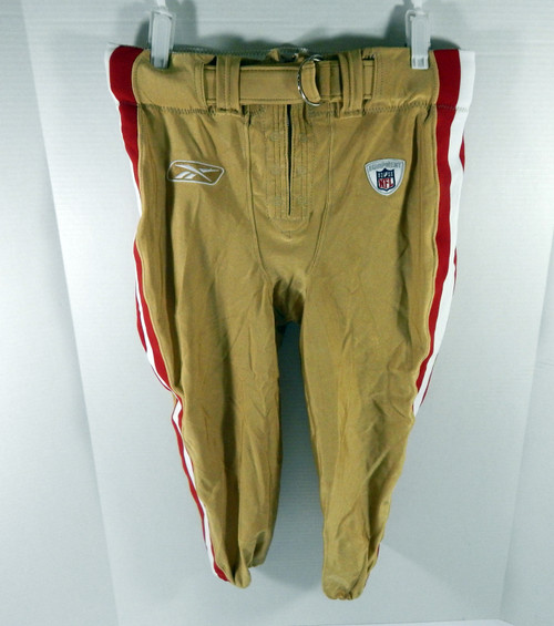 2009 San Francisco 49ers Game Issued Gold Pants 38 DP53889