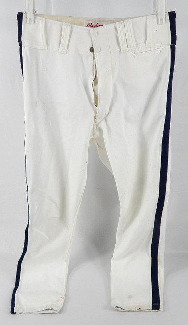 1991 Houston Astros Jaramillo Game Used White Pants 33 571