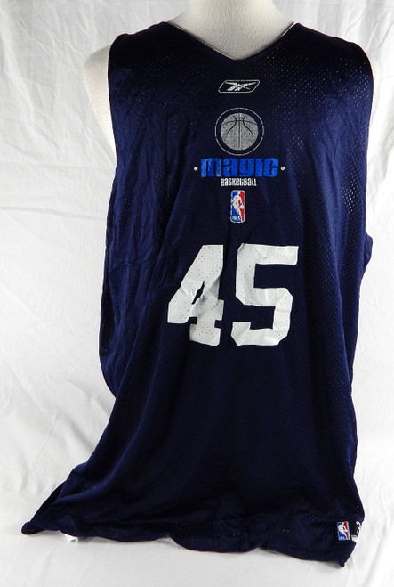 2000s Orlando Magic #45 Game Issued Navy Practice Jersey 3X 320