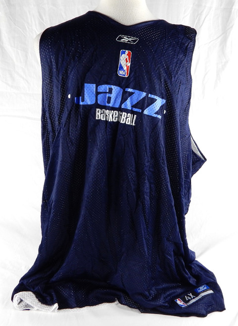 2000s Utah Jazz Game Issued Navy Practice Jersey 4X 916
