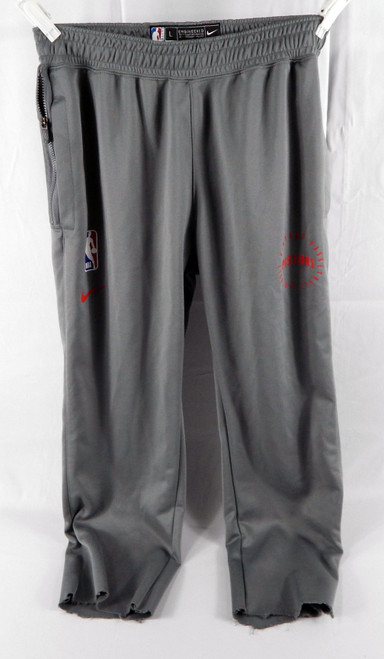 2024-25 Detroit Pistons Jaden Ivey #23 Game Used Grey Travel Pants L 957