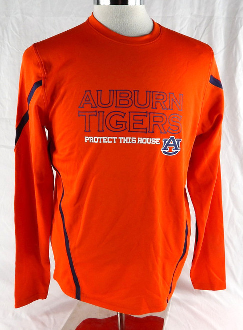 Auburn Tigers Team Issued Orange Shirt Protect This House S 145
