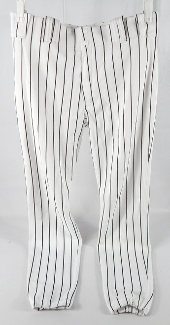 2006 Pittsburgh Pirates Bobby Cuellar #17 Game Issued White Pants 31 614