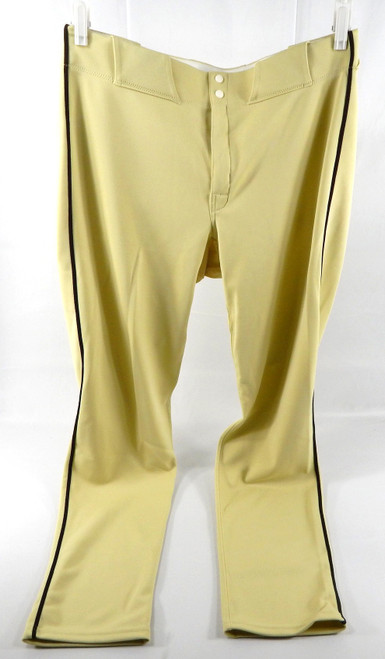 2024 Arizona Diamondbacks Thyago Vieira #49 Game Used Gold Pants City Connect 3