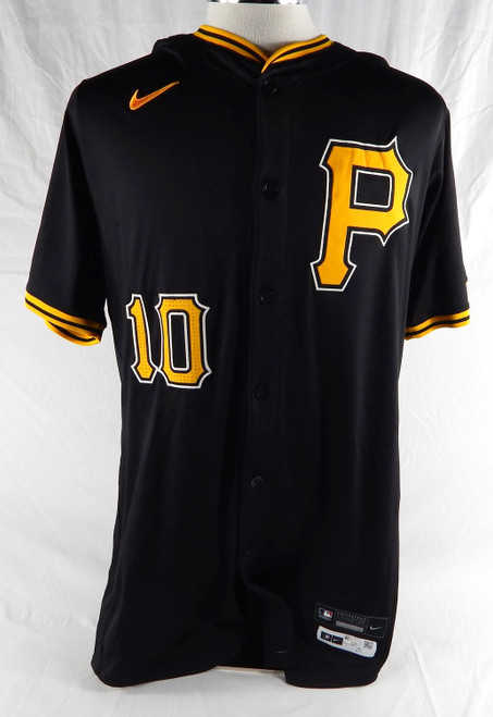 2024 Pittsburgh Pirates Bryan Reynolds #10 Game Issued Black Jersey 44 686