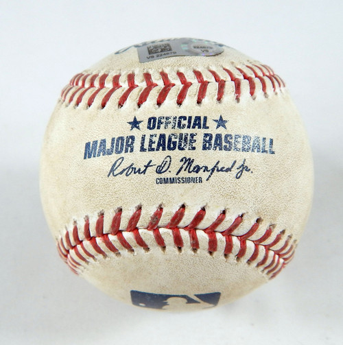 2023 Chicago Cubs Nationals Game Used Baseball Harvey Nico Hoerner RBI Single 2