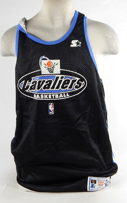 1997-1998 Cleveland Cavaliers #8 Game Issued Black White Practice Jersey XL 68