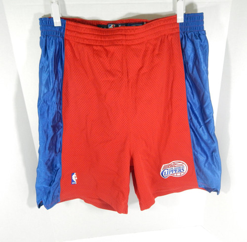 2000s Los Angeles Clippers Game Issued Red Shorts 42 DP57231