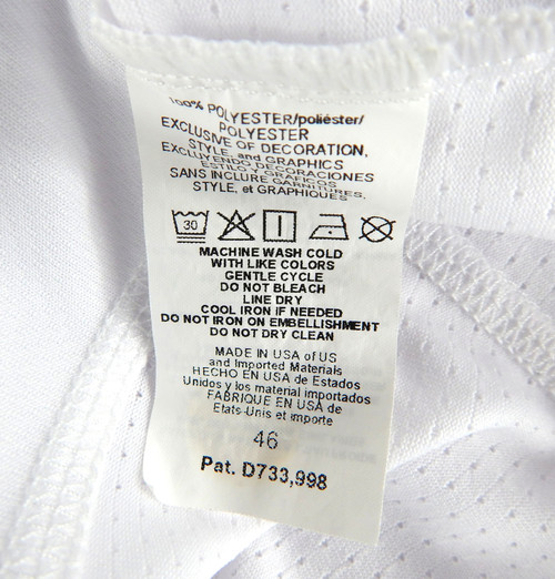 2020 Pittsburgh Pirates Richard Rodriguez #48 Game Issued Ps Used White Jersey 4