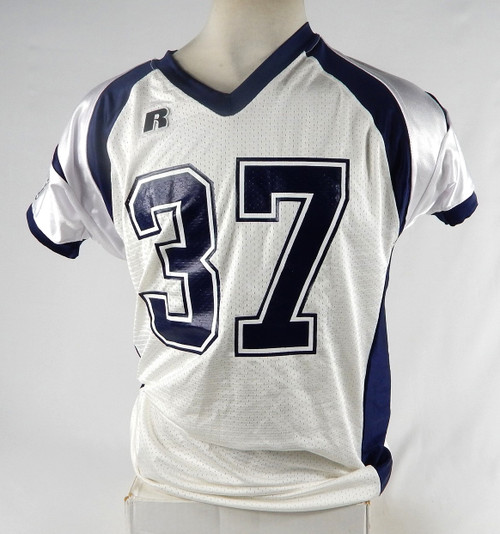 2000s Utah State Aggies #37 Game Used White Jersey XL 138