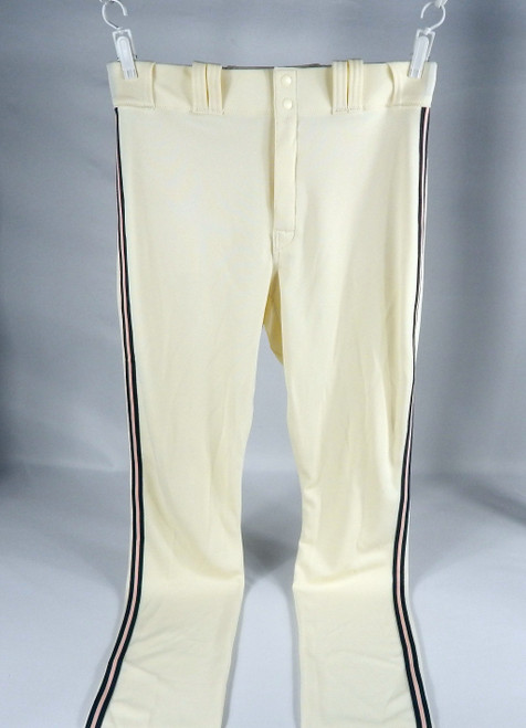 2023 Washington Nationals Jackson Rutledge #79 Game Issued Cream Pant City Con 0