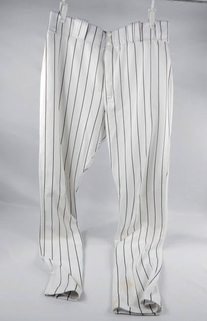 2006 Florida Marlins Scott Olsen #34 Game Used White Pants 36-40-36 947