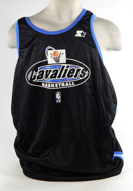 1997-1998 Cleveland Cavaliers #24 Game Issued Black White Practice Jersey XXL 66