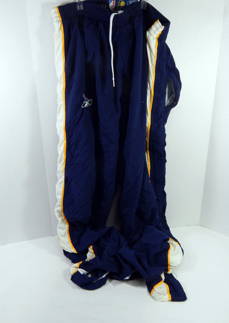 2000s Indiana Pacers #25 Game Used Navy Warm Up Pants 44 DP66772
