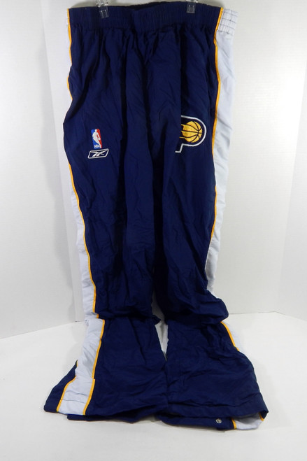 2000s Indiana Pacers Game Issued Navy Warm Up Pants 42 DP66759
