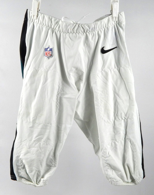 2023 Philadelphia Eagles Shaq Leonard #53 Game Used White Pants 34 769