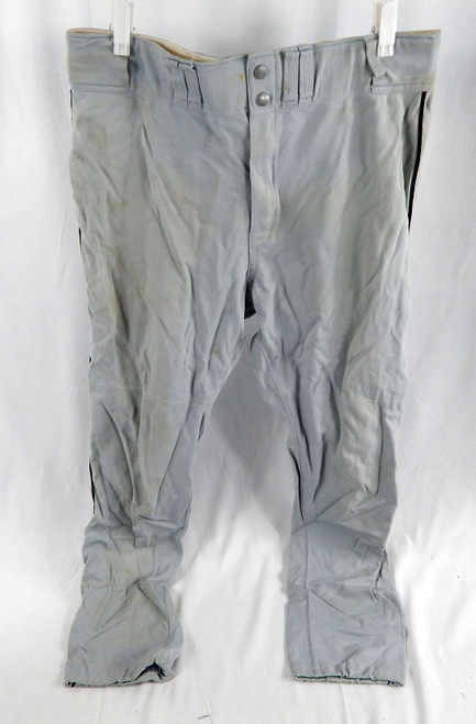 Florida Marlins Wade Game Used Grey Pants Size 38 384