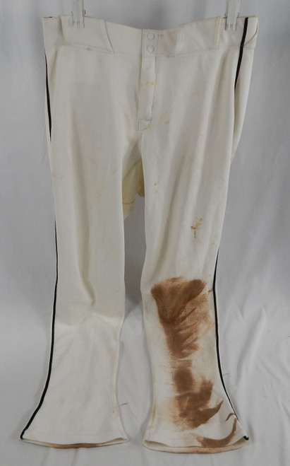 2024 Arizona Diamondbacks Christian Walker #53 Game Used White Pants B3-34-36 2