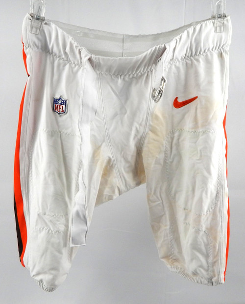 2024 Cleveland Browns Dalvin Tomlinson #94 Game Used White Pants 38 DP90848