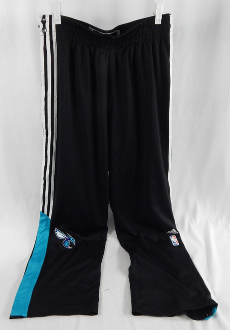 2014-15 Charlotte Hornets Gerald Henderson #9 Game Issued Black Warm Up Pants 1
