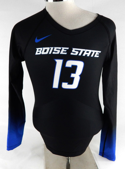2022 Boise State Broncos #13 Game Used Black Jersey Volleyball M 892