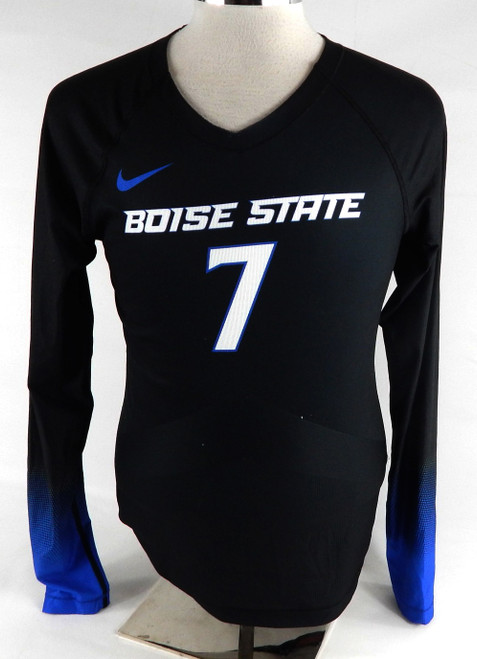 2022 Boise State Broncos #7 Game Used Black Jersey Volleyball M 895