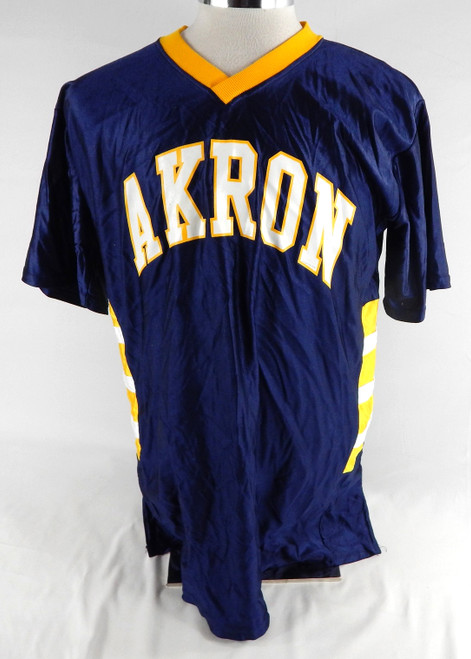2000s Akron Zips #10 Game Used Navy Shooting Shirt Basketball L 172