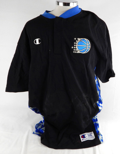 1990s Orlando Magic Game Issued Black Shooting Shirt XXXL 178