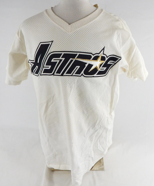 1998 Houston Astros Vasquez #26 Game Used White Jersey GCL 46 260