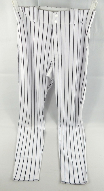 2017 New York Yankees Jacoby Ellsbury #22 Game Issued Pos Used White Pants 33 6