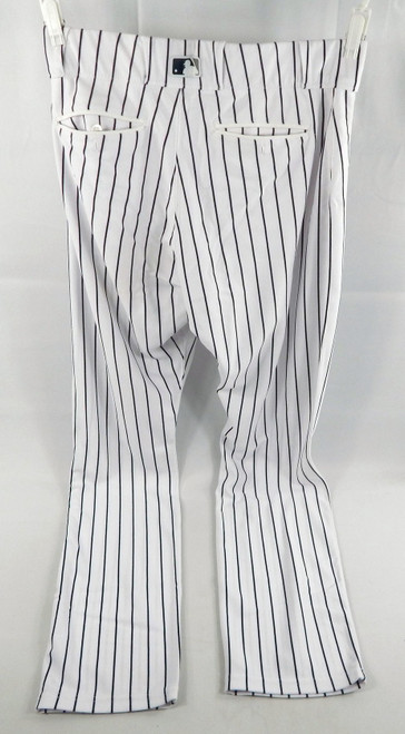 2017 New York Yankees Hicks #31 Game Used White Pants 36 697