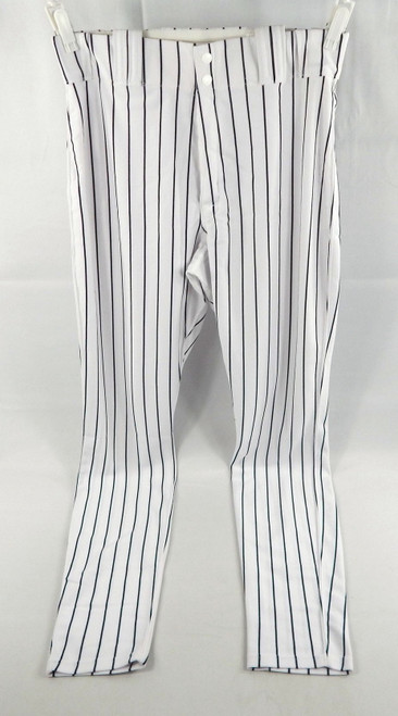 2017 New York Yankees Jacoby Ellsbury #22 Game Issued Pos Used White Pants 33 9