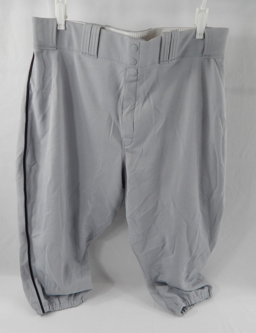 2015 Miami Marlins Jeff Baker #10 Game Issued Grey Pants 37.5-50-18 476