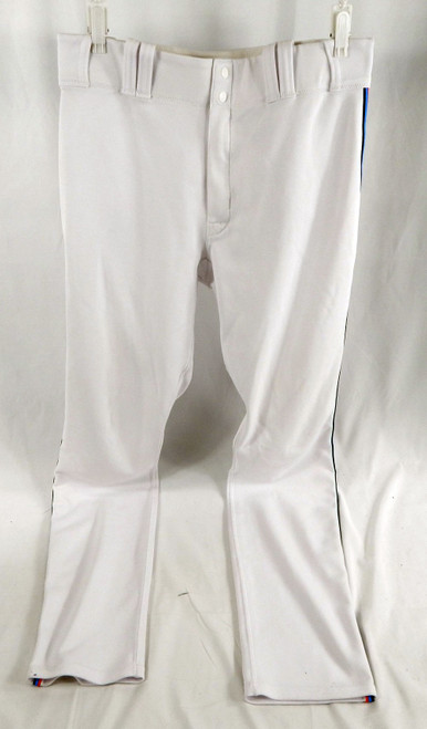 2022 Miami Marlins Jones #99 Game Used White Pants Size 36 354