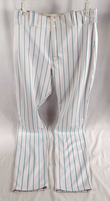 2023 Miami Marlins Eury Perez Game Used Pants Throwback 34 356