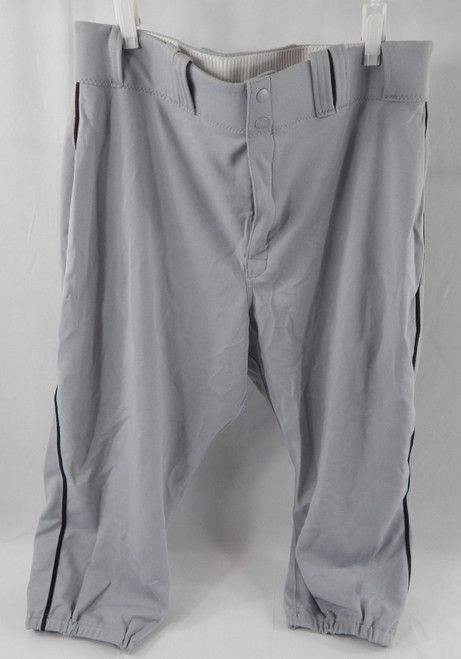 2015 Miami Marlins Mike Morse #38 Game Used Grey Pants 36-48-20 482