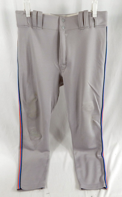 2023 Miami Marlins Jazz Chisholm Jr #2 Game Used Grey Pants 32 353