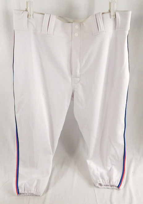 2023 Miami Marlins Sean Nolin #59 Game Used White Pants 38 365