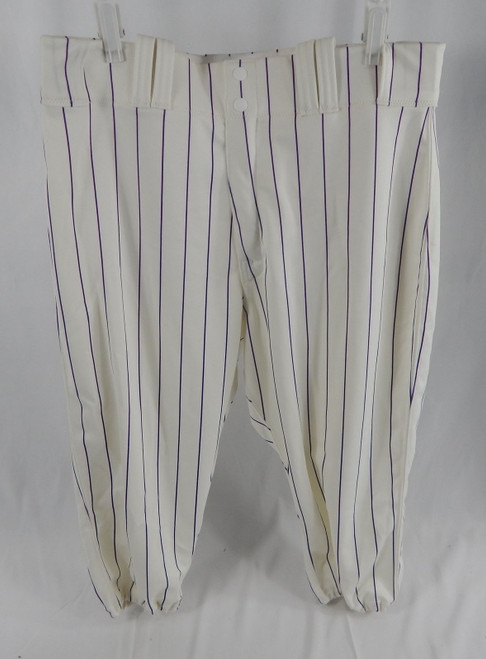 2021 Arizona Diamondbacks Torey Lovullo #17 Game Used White Pants Throwback 35 5
